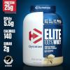 imageDymatize Elite 100 Whey Protein Powder 25g Protein 55g BCAAs ampamp 27 LLeucine Quick Absorbing ampamp Fast Digesting for Optimal Muscle Recovery Rich Chocolate 5 Pound 63 ServingsVanilla