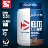 imageDymatize Elite 100 Whey Protein Powder 25g Protein 55g BCAAs ampamp 27 LLeucine Quick Absorbing ampamp Fast Digesting for Optimal Muscle Recovery Rich Chocolate 5 Pound 63 ServingsRich Chocolate