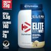 imageDymatize Elite 100 Whey Protein Powder 25g Protein 55g BCAAs ampamp 27 LLeucine Quick Absorbing ampamp Fast Digesting for Optimal Muscle Recovery Rich Chocolate 5 Pound 63 ServingsVanilla