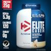 imageDymatize Elite Casein Protein Powder Vanilla 100 Micellar Casein 25g Protein 54g BCAAs 23g Leucine Slow Absorbing for Overnight Muscle Recovery 4 lb 55 ServingsVanilla