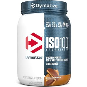 imageDymatize ISO 100 Whey Protein Powder with 25g of Hydrolyzed 100 Whey Isolate Vanilla 5 Pound Package may varyChocolate Peanut Butter