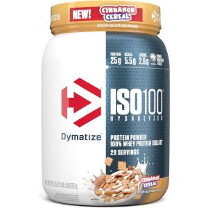 imageDymatize ISO 100 Whey Protein Powder with 25g of Hydrolyzed 100 Whey Isolate Vanilla 5 Pound Package may varyCinnamon Cereal