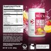 imageDymatize Energyze Pre Workout Powder for Men and Women Strawberry Lemonade Flavor 150mg Caffeine 5g BCAAs Performance Blend of LTheanine LTyrosine LCitrulline No Sugar 30 ServingsStrawberry Lemonade