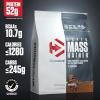 imageDymatize Super Mass Gainer Protein Powder Gourmet Vanilla 52g Protein 1g Creatine 1280 Calories 107g BCAAs 245g Carbs Contains Whey Protein Powder Isolate and Casein 8 ServingsRich Chocolate