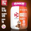 imageDymatize ISO100 Hydrolyzed Protein Powder 100 Whey Isolate Dunkin Glazed Donut Flavor 20 Servings ampamp ISO100 Hydrolyzed Protein Powder in Dunkin Mocha Latte Flavor 100 Whey Isolate ProteinProtein Powder  Powder  Mocha Latte Flavor