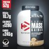 imageDymatize Super Mass Gainer Protein Powder 52g Protein 1280 Calories 6 Pound Gourmet Vanilla ampamp Rich Chocolate Pack of 2