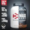 imageDymatize Super Mass Gainer Protein Powder 52g Protein 1280 Calories 6 Pound Gourmet Vanilla ampamp Rich Chocolate Pack of 2